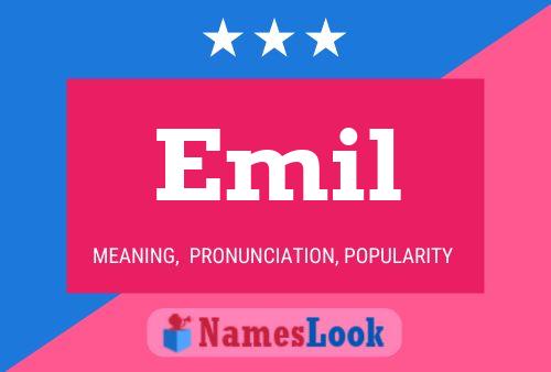 Emil Name Poster