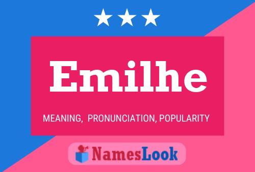 Emilhe Name Poster