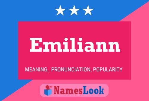 Emiliann Name Poster