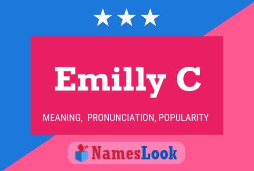 Emilly C Name Poster