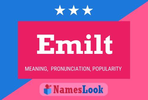 Emilt Name Poster