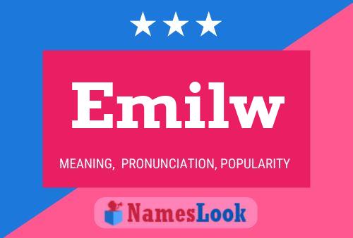 Emilw Name Poster