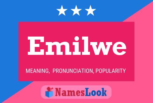 Emilwe Name Poster