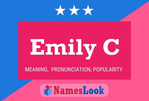 Emily C Name Poster