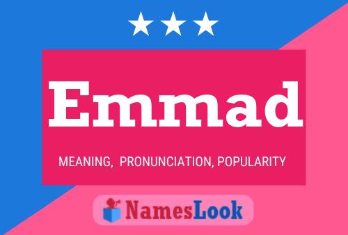 Emmad Name Poster