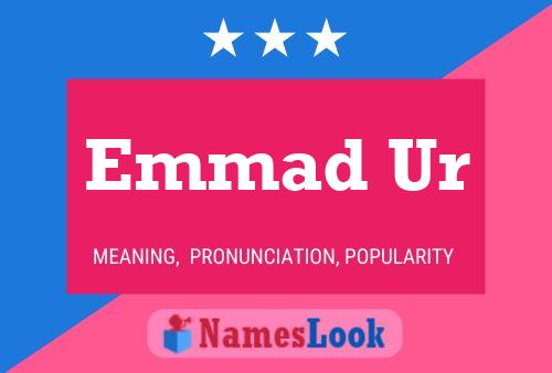 Emmad Ur Name Poster