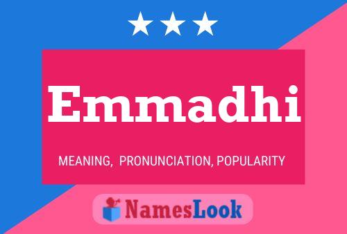 Emmadhi Name Poster