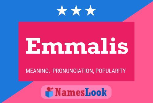 Emmalis Name Poster