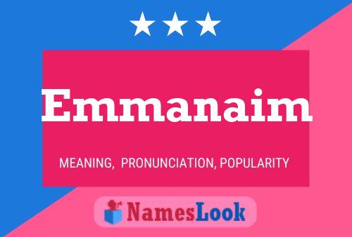 Emmanaim Name Poster