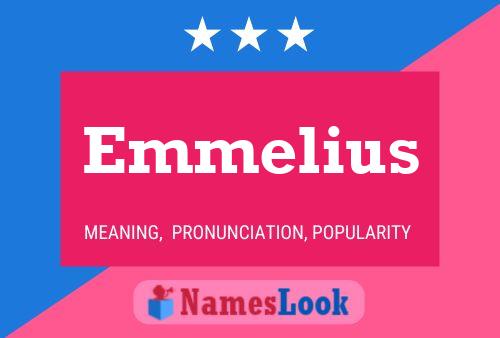 Emmelius Name Poster