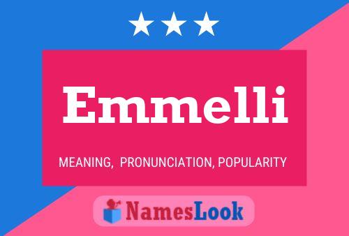 Emmelli Name Poster