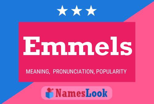 Emmels Name Poster