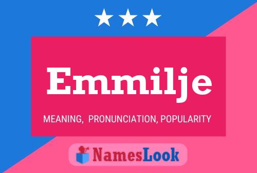 Emmilje Name Poster