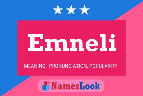 Emneli Name Poster