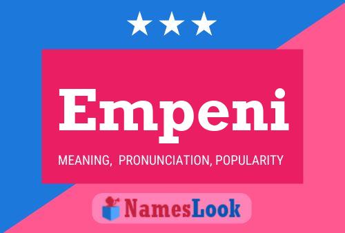 Empeni Name Poster