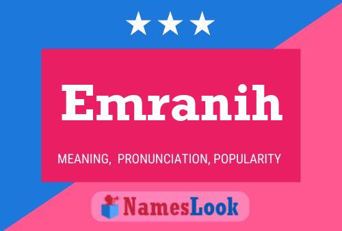 Emranih Name Poster