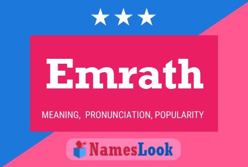 Emrath Name Poster