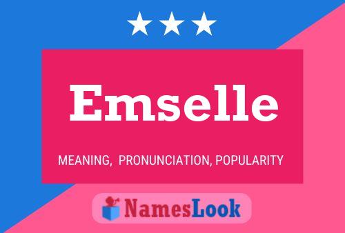 Emselle Name Poster