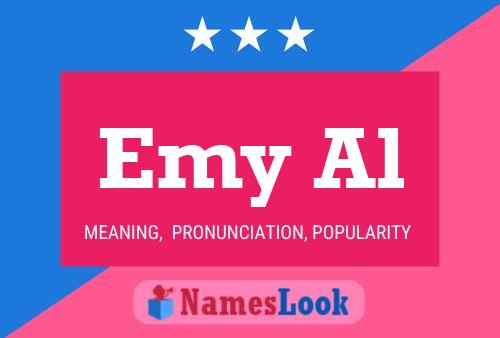 Emy Al Name Poster