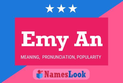 Emy An Name Poster