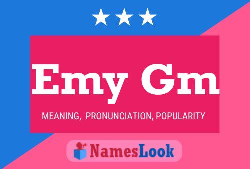 Emy Gm Name Poster