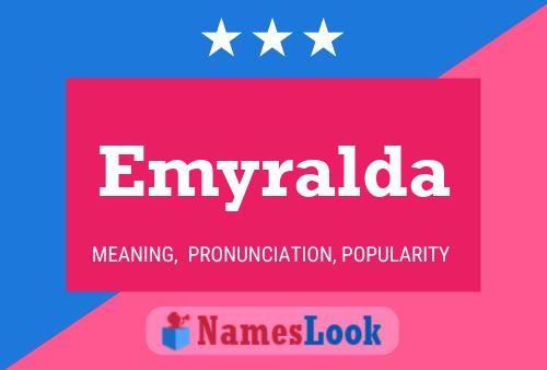 Emyralda Name Poster