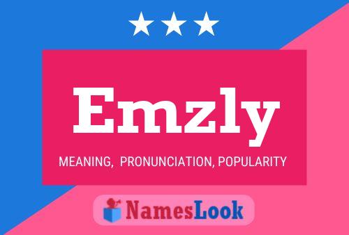 Emzly Name Poster