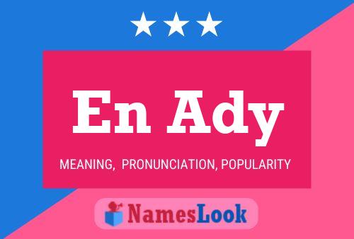 En Ady Name Poster