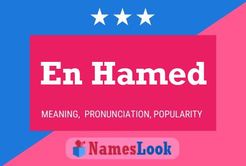 En Hamed Name Poster