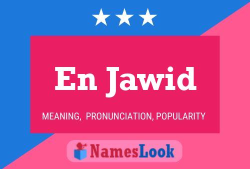 En Jawid Name Poster