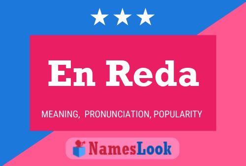 En Reda Name Poster