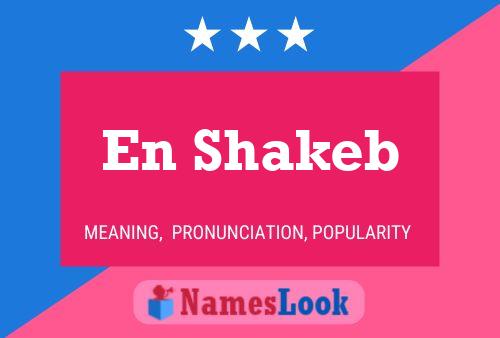 En Shakeb Name Poster