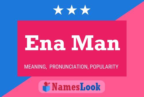 Ena Man Name Poster