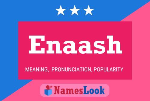 Enaash Name Poster