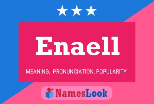 Enaell Name Poster