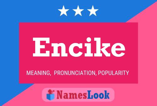 Encike Name Poster