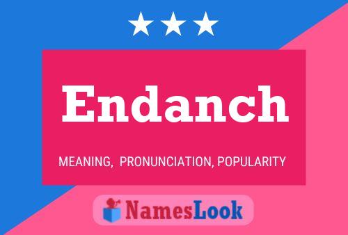 Endanch Name Poster