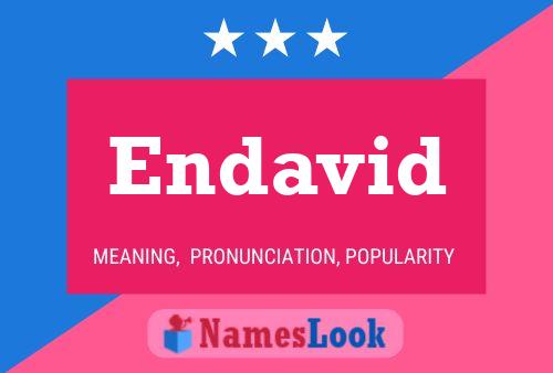 Endavid Name Poster