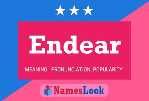 Endear Name Poster