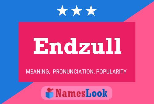 Endzull Name Poster