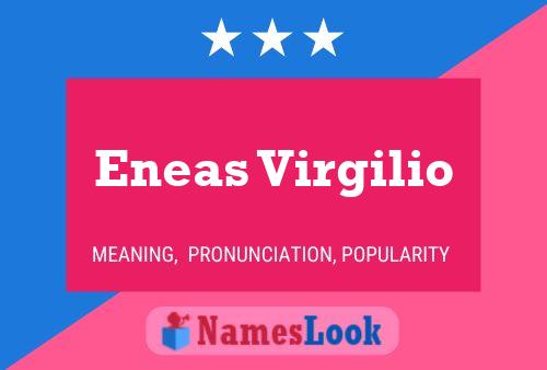 Eneas Virgilio Name Poster