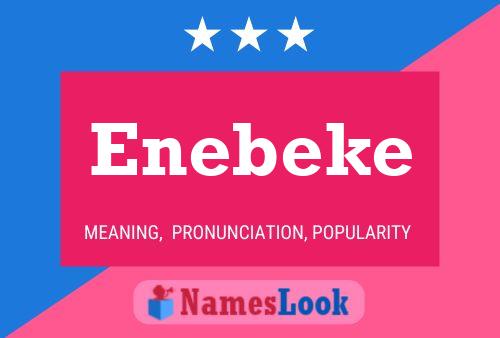 Enebeke Name Poster