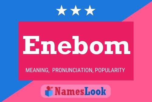 Enebom Name Poster