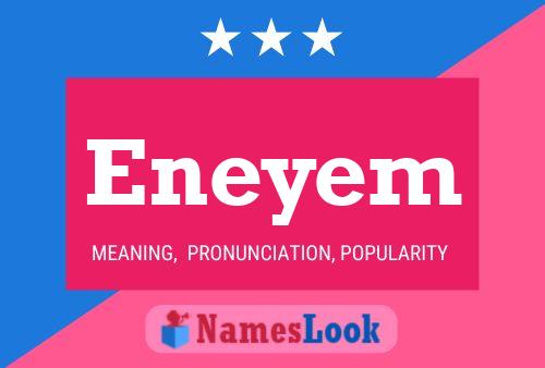 Eneyem Name Poster