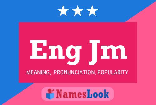 Eng Jm Name Poster