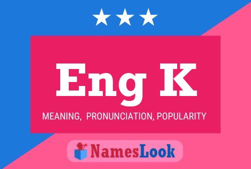 Eng K Name Poster