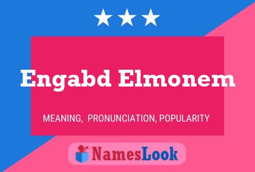 Engabd Elmonem Name Poster