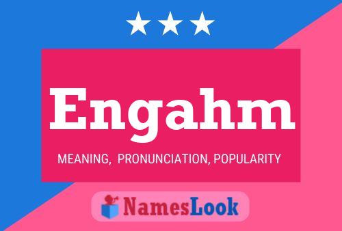 Engahm Name Poster