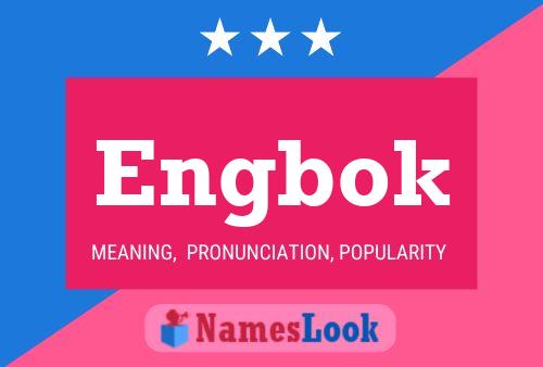 Engbok Name Poster