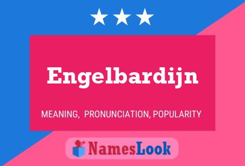 Engelbardijn Name Poster